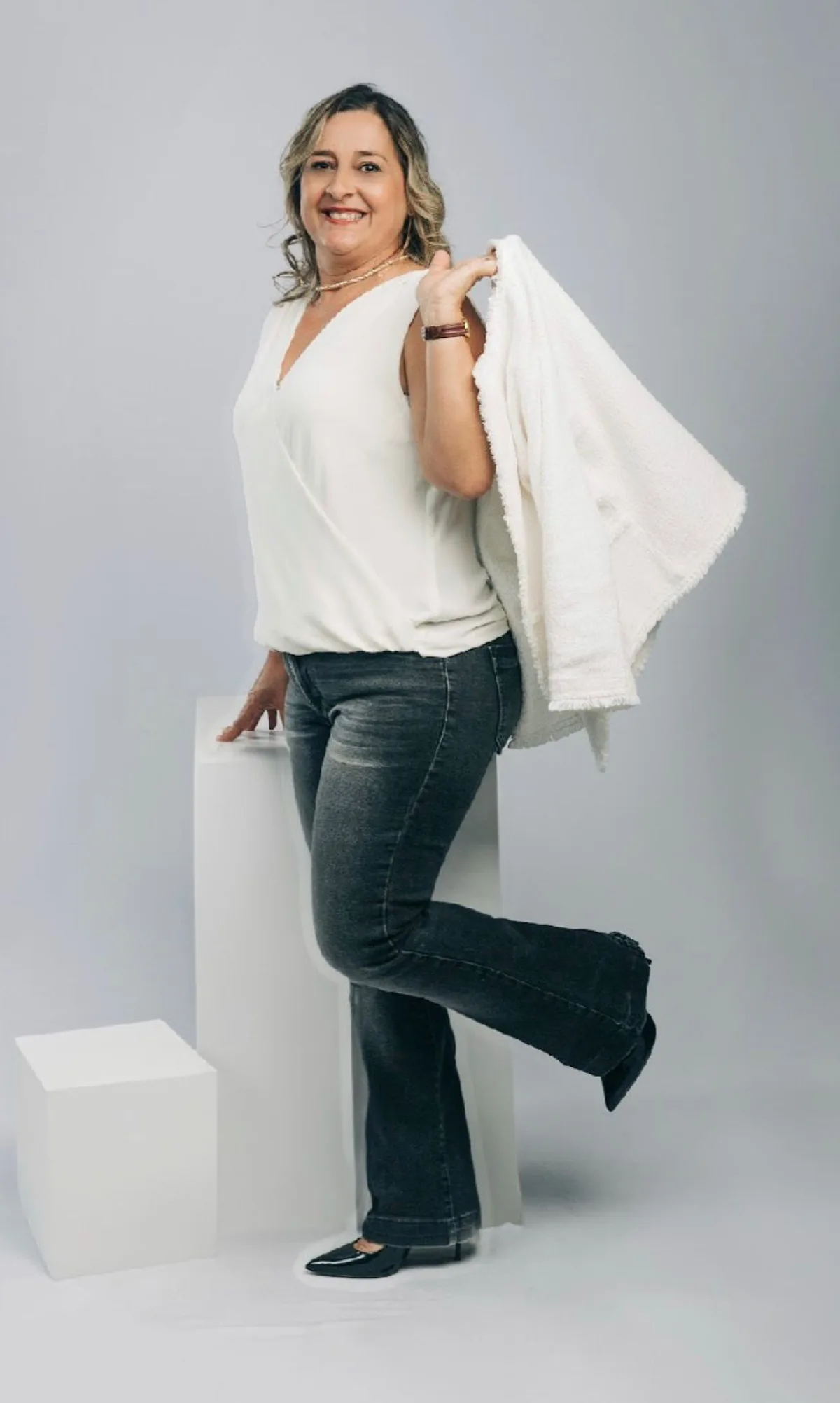 Angela Batista Nóbrega, fundadora da Sublimart Personalizados JP