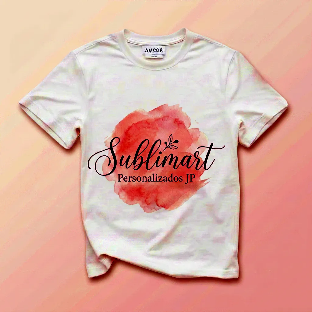 Camisa personalizada com estampa exclusiva por sublimação